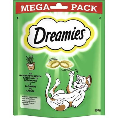 Dreamies przysmaki dla kotów z kocimiętką - 180g Dreamies przysmaki dla kotów z kocimiętką - 180g