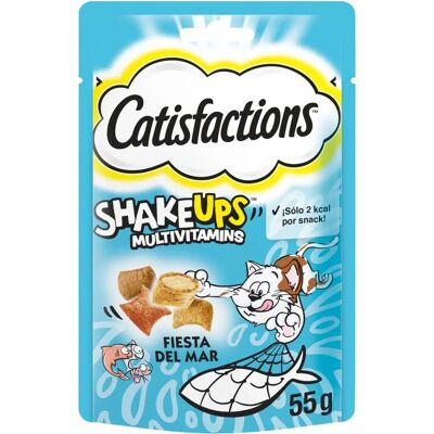 Catisfactions Fiesta del Mar Shake Ups Snacks för katter - Kex, Godbitar Catisfactions Fiesta del Mar Shake Ups Snacks för katter - Kex, Godbitar