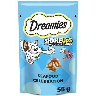 Dreamies - Shakeups Seafood Celebrations - Seafood - Cat Treats Dreamies - Shakeups Seafood Celebrations - Seafood - Cat Treats