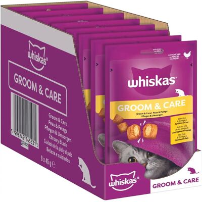 Whiskas Éclat Santé au Poulet - Friandises pour chats - Publicité Whiskas Éclat Santé au Poulet - Friandises pour chats - Publicité