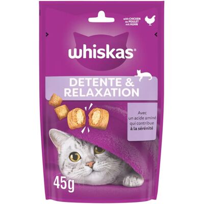 WHISKAS Relax & Unwind Kip Kattentraktatie - Traktatie WHISKAS Relax & Unwind Kip Kattentraktatie - Traktatie