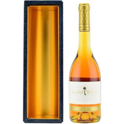 Grand Tokaj Aszu 6 Puttonyos 2013 - Vin - Publicité Grand Tokaj Aszu 6 Puttonyos 2013 - Vin - Publicité