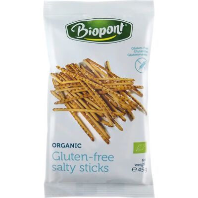 BIO PONT Gluténmentes Organikus Pretzel Stick - Snack BIO PONT Gluténmentes Organikus Pretzel Stick - Snack