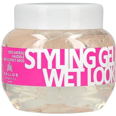 Kallos 275ml Nasser Look Haargel - Starker Halt Kallos 275ml Nasser Look Haargel - Starker Halt