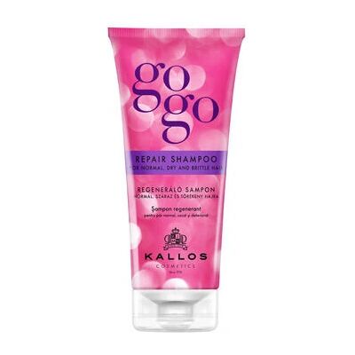 Kallos GOGO Repair Shampoo - Repair, 200ml, for Dry & Damaged Hair Kallos GOGO Repair Shampoo - Repair, 200ml, for Dry & Damaged Hair
