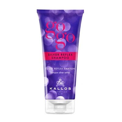 Kallos Cosmetics Gogo Silver Reflex Shampoo - Silber Haarpflege 200ml Kallos Cosmetics Gogo Silver Reflex Shampoo - Silber Haarpflege 200ml