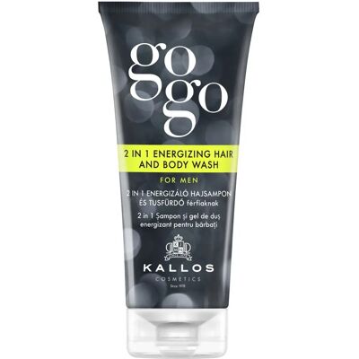 Kallos Gogo Energizing 2-in-1 Hair & Body Wash - Men Kallos Gogo Energizing 2-in-1 Hair & Body Wash - Men