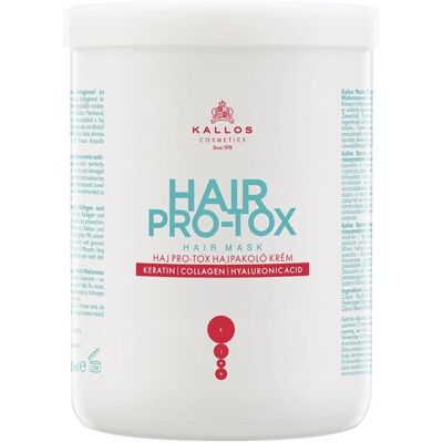 Crema Pro-tox Kallos KJMN - Maschera per capelli, 1000ml, Unisex Crema Pro-tox Kallos KJMN - Maschera per capelli, 1000ml, Unisex