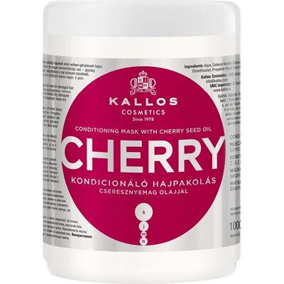 Kallos Cherry Hair Mask - Moisturizing & Nourishing Kallos Cherry Hair Mask - Moisturizing & Nourishing