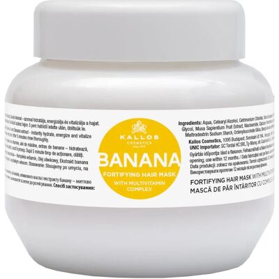 Kallos Bananen Haarmaske - Stärkende Behandlung - Haarmaske Kallos Bananen Haarmaske - Stärkende Behandlung - Haarmaske