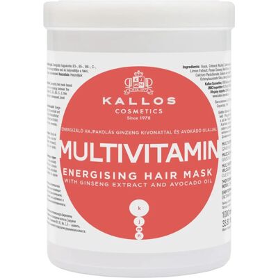 Kallos Cosmetics Kallos Multivitamin Haarmaske - 1 L Kallos Cosmetics Kallos Multivitamin Haarmaske - 1 L