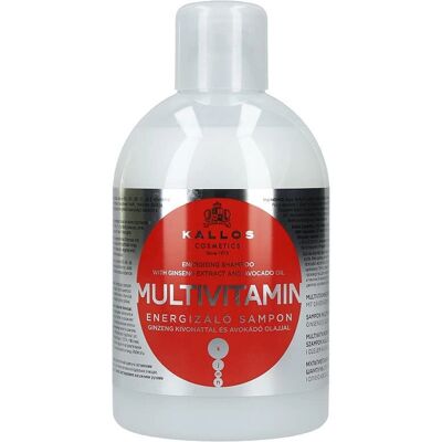 Shampoo Multivitamin con Estratto di Ginseng e Olio di Avocado - Capelli Secchi Shampoo Multivitamin con Estratto di Ginseng e Olio di Avocado - Capelli Secchi