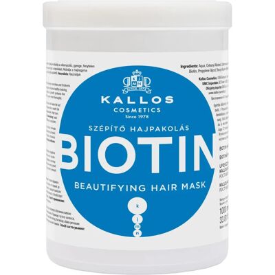 Kallos Cosmetics Biotin Haarmaske - Haarmaske Kallos Cosmetics Biotin Haarmaske - Haarmaske