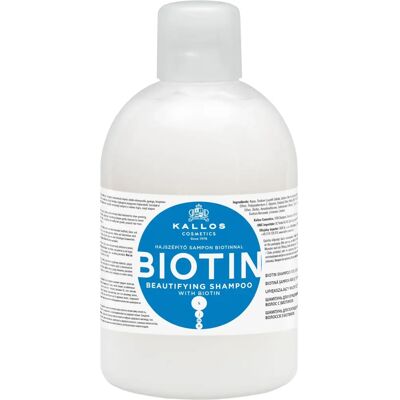 Shampoo alla biotina Kallos Cosmetics - Favorisce la crescita sana dei capelli Shampoo alla biotina Kallos Cosmetics - Favorisce la crescita sana dei capelli