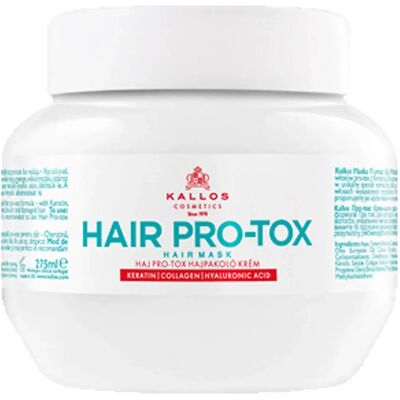 Kallos Cosmetics Masque Capillaire Pro-Tox - Type de Cheveux: Sec, Abîmé - 275ml - Publicité Kallos Cosmetics Masque Capillaire Pro-Tox - Type de Cheveux: Sec, Abîmé - 275ml - Publicité
