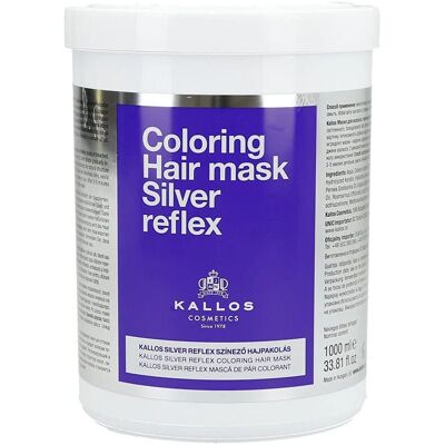 Kallos Silver Reflex Violette Haarkur - Hydratisierend, Neutralisiert Gelbtöne, 1000 ml Kallos Silver Reflex Violette Haarkur - Hydratisierend, Neutralisiert Gelbtöne, 1000 ml