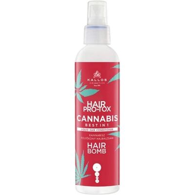 Kallos Hair Pro-Tox Cannabis Flüssiger Haar Conditioner - Ohne Spülung - 200ml Kallos Hair Pro-Tox Cannabis Flüssiger Haar Conditioner - Ohne Spülung - 200ml