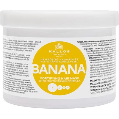 Kallos Bananen Stärkende Haarmaske - Haarmaske Kallos Bananen Stärkende Haarmaske - Haarmaske