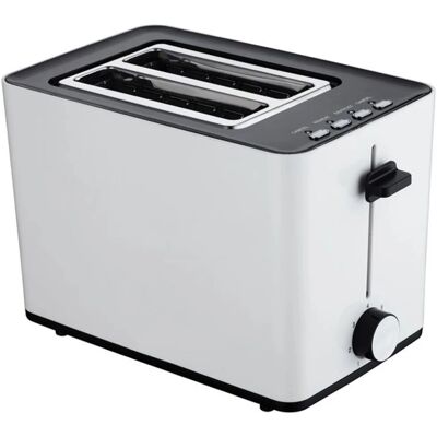 TOO TO-2SL106W-850W Prajitor de pâine alb pentru 2 felii TOO TO-2SL106W-850W Prajitor de pâine alb pentru 2 felii