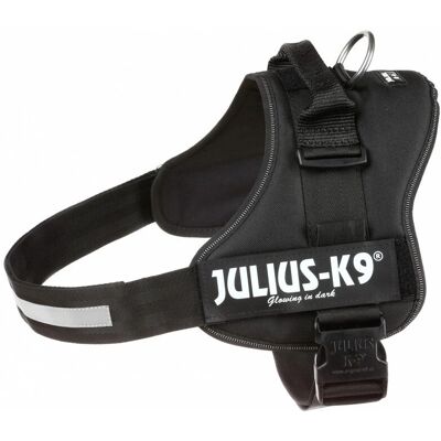 Arnés de perro de poliéster negro XXL Julius-K9 Powerharness - Seguridad y Visibilidad Arnés de perro de poliéster negro XXL Julius-K9 Powerharness - Seguridad y Visibilidad