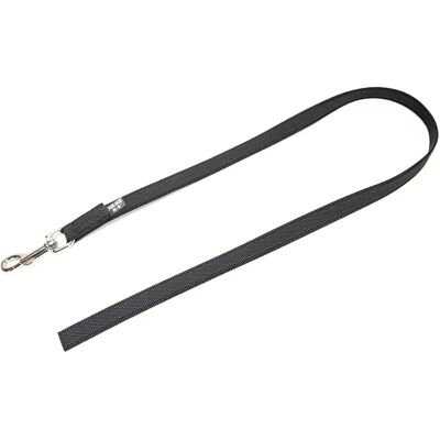 Laisse Julius-K9 K9 C&G - Noir/Gris - Textile robuste, OEKO-TEX Laisse Julius-K9 K9 C&G - Noir/Gris - Textile robuste, OEKO-TEX