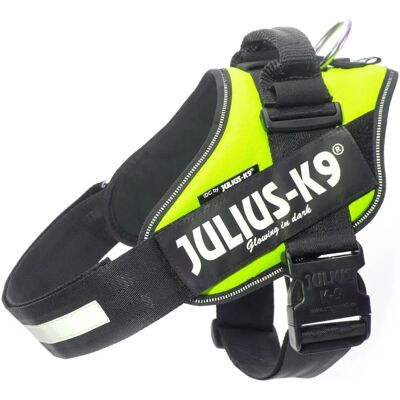 Julius-K9 Neon Green IDC Powerharness - Dog Harness Julius-K9 Neon Green IDC Powerharness - Dog Harness