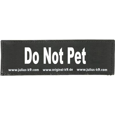 Julius-K9 162LR-G-27683 Grote Zwarte Reflecterende Patches - Hondenharnas Accessoires Julius-K9 162LR-G-27683 Grote Zwarte Reflecterende Patches - Hondenharnas Accessoires