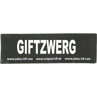 Autocollant Velcro Giftzwerg XS Julius K9 - Accessoire chien Autocollant Velcro Giftzwerg XS Julius K9 - Accessoire chien