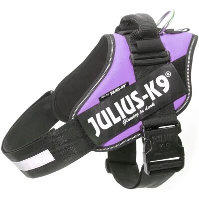Julius-K9 IDC Powerharness - Dog Harness - Purple - Adjustable, Breathable Julius-K9 IDC Powerharness - Dog Harness - Purple - Adjustable, Breathable