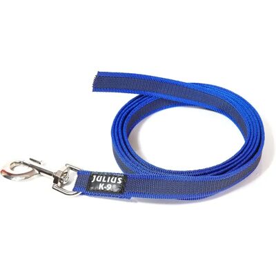 JULIUS-K9 Laisse Gommée - 2m x 2cm - Bleu JULIUS-K9 Laisse Gommée - 2m x 2cm - Bleu