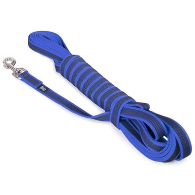 Julius-K9 Long Blue Rubberized Leash - Leash Julius-K9 Long Blue Rubberized Leash - Leash