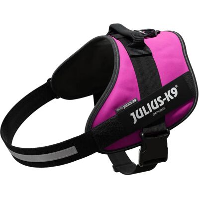 Julius-K9 IDC-Power Dog Harness - Force-Distributing Reflective Pink Julius-K9 IDC-Power Dog Harness - Force-Distributing Reflective Pink