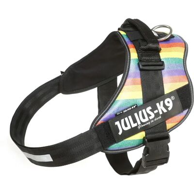 Harnais Julius K9 arc-en-ciel - Collier pour chiens Harnais Julius K9 arc-en-ciel - Collier pour chiens