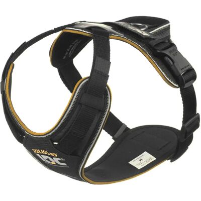 JULIUS-K9 IDC Longwalk Arnés - Negro/Gris - Arnés JULIUS-K9 IDC Longwalk Arnés - Negro/Gris - Arnés