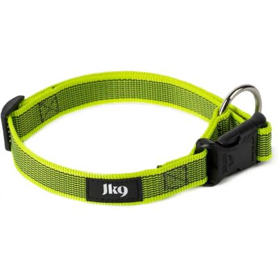 Julius K9 Neon Yellow Dog Collar - Adjustable 39-65cm - Durable Julius K9 Neon Yellow Dog Collar - Adjustable 39-65cm - Durable