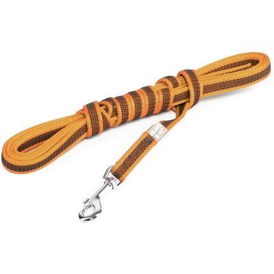 Julius-K9 Oranje hondenriem - 14mmx5m Antislip Julius-K9 Oranje hondenriem - 14mmx5m Antislip