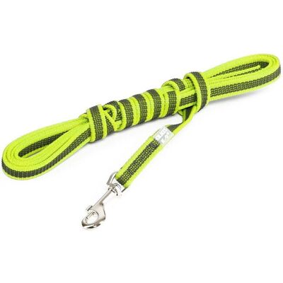 Julius-K9 - 218GM-NE-3 - Neon Gray Non-slip Dog Leash - Training Julius-K9 - 218GM-NE-3 - Neon Gray Non-slip Dog Leash - Training