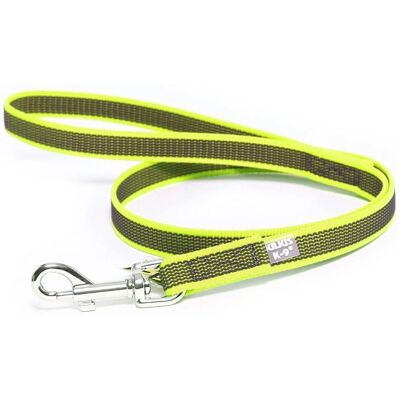 Guinzaglio Julius-K9 Giallo Neon con Maniglia - Leash Guinzaglio Julius-K9 Giallo Neon con Maniglia - Leash