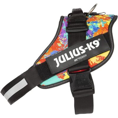 Julius-K9 IDC Powerharness Crazy - Regolabile, Riflettente, Facile da Indossare Julius-K9 IDC Powerharness Crazy - Regolabile, Riflettente, Facile da Indossare
