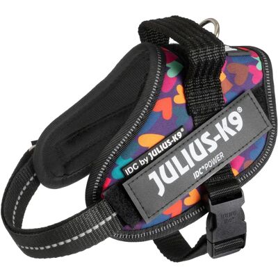 Julius-K9 Julius - K9 IDC Powerharness Mixed Hearts - Mini - Hundharnas Julius-K9 Julius - K9 IDC Powerharness Mixed Hearts - Mini - Hundharnas