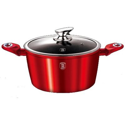 Berlingerhaus Kastrol - 4,1L, Rot, Metallic Line Berlingerhaus Kastrol - 4,1L, Rot, Metallic Line