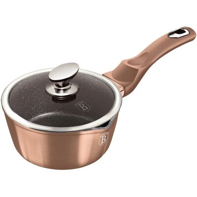 Berlinger Haus Aur Roz 16cm Trei Straturi de Marmură - Oală Berlinger Haus Aur Roz 16cm Trei Straturi de Marmură - Oală