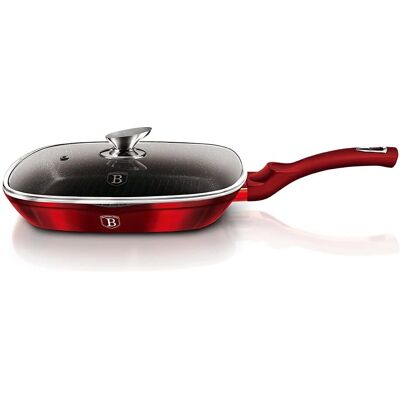 Berlinger Haus Burgunder Grillpfanne - Antihaft, 28cm Berlinger Haus Burgunder Grillpfanne - Antihaft, 28cm