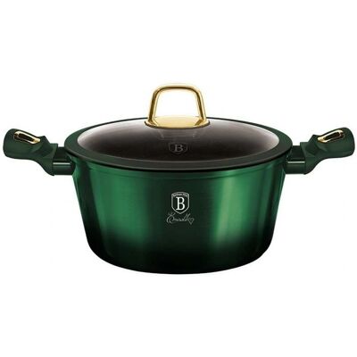 Berlingerhaus Emerald Collection 20cm Titan-Topf - Kochset Berlingerhaus Emerald Collection 20cm Titan-Topf - Kochset