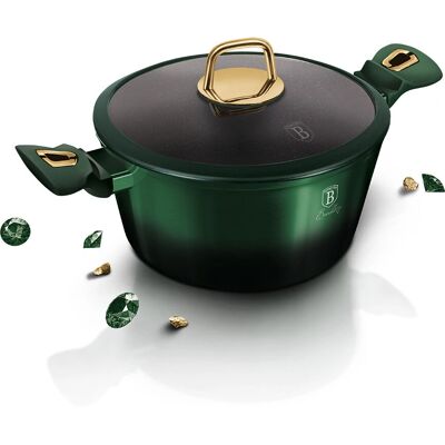 Berlinger Haus BH/6059 Titanium Anti-aanbakpan - Emerald Collectie Berlinger Haus BH/6059 Titanium Anti-aanbakpan - Emerald Collectie