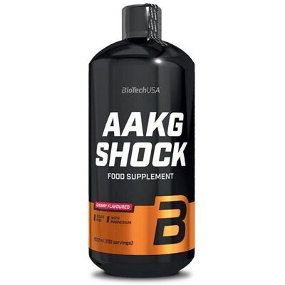 BioTechUSA AAKG Shock Cherry - 1000 ml - Integratore sportivo BioTechUSA AAKG Shock Cherry - 1000 ml - Integratore sportivo