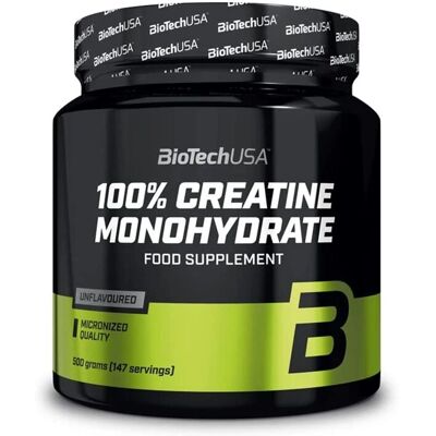 BioTech USA Créatine Monohydrate 500 g - Complément alimentaire - Publicité BioTech USA Créatine Monohydrate 500 g - Complément alimentaire - Publicité