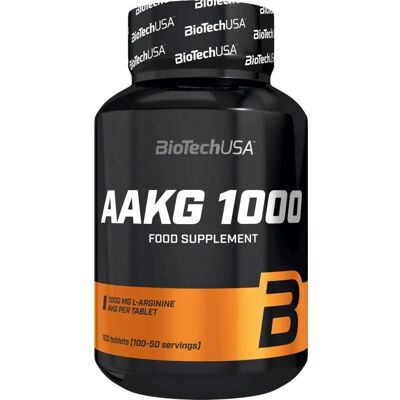 BioTechUSA AAKG 1000 - 100 comprimidos - Suplemento de desempenho BioTechUSA AAKG 1000 - 100 comprimidos - Suplemento de desempenho