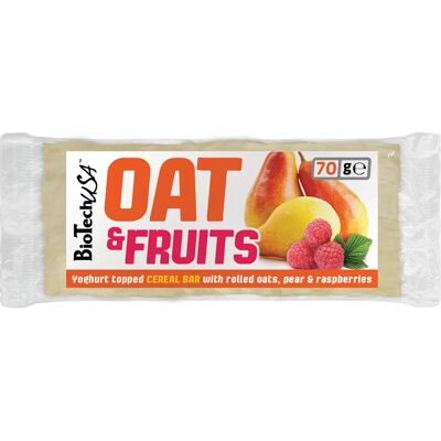 Barre di Avena e Frutta Biotech USA - Vari Colori - 70g Barre di Avena e Frutta Biotech USA - Vari Colori - 70g