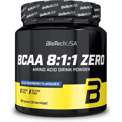 BioTechUSA BCAA 8:1:1 Zero - Lampone Blu - 250 grammi BioTechUSA BCAA 8:1:1 Zero - Lampone Blu - 250 grammi